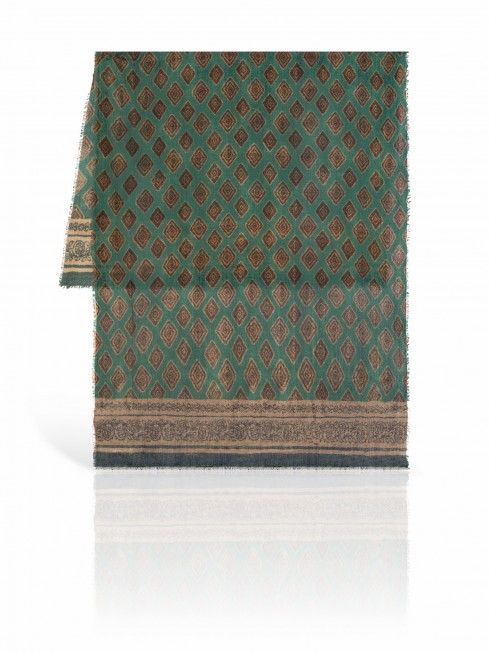 Палантин Унисекс W70.TW4-DEC1418/GREEN